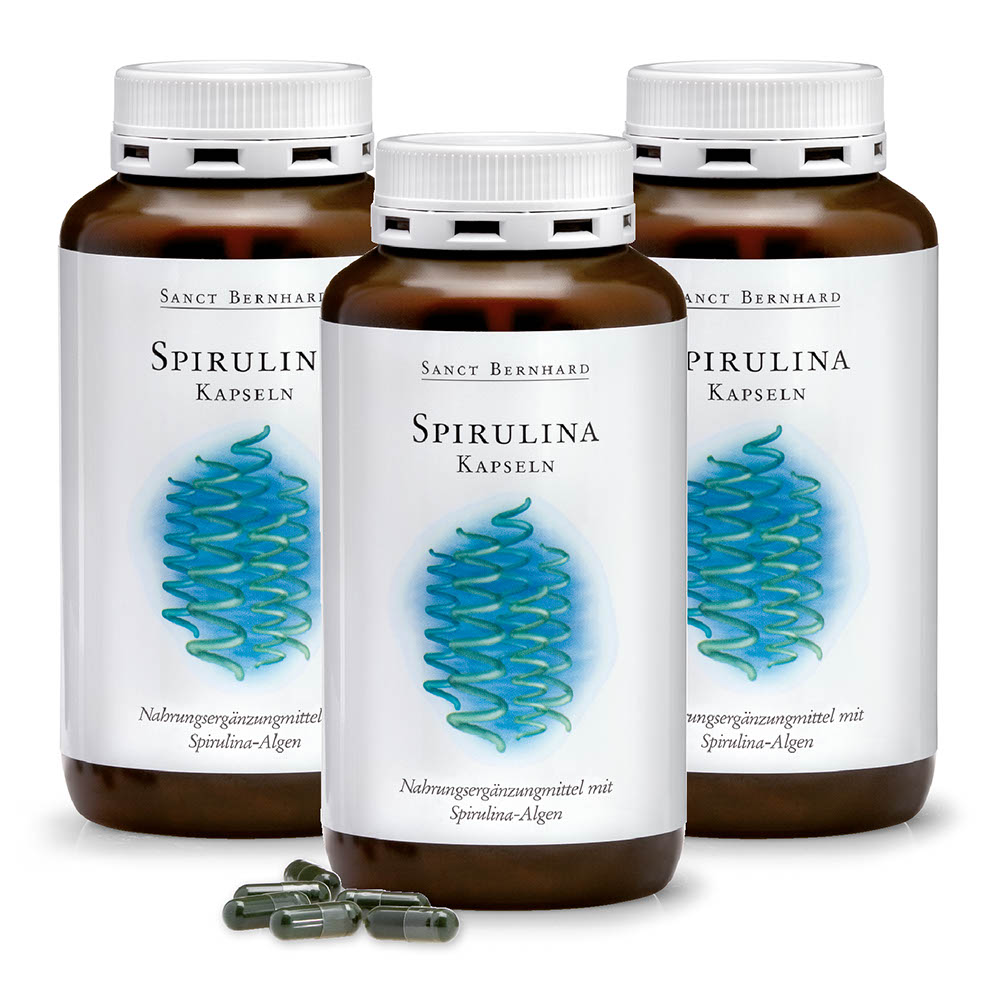 Viên nang bổ sung chất dinh dưỡng từ tảo xoắn Spirulina Tablets